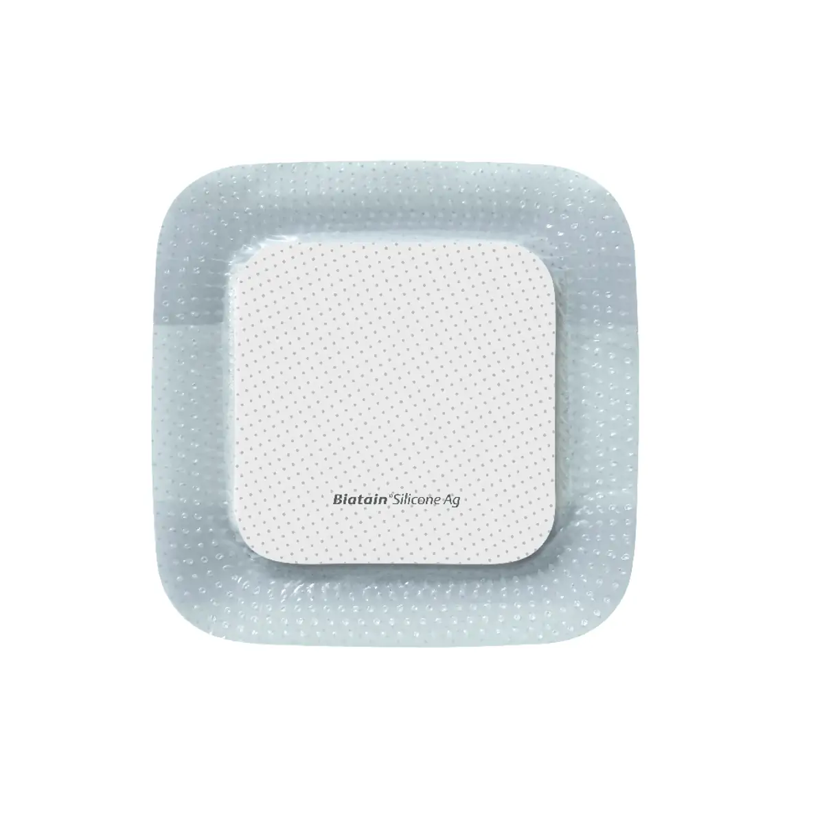 Curativo Silicone e Prata 12,5x12,5cm Biatain Silicone AG - Coloplast 39638