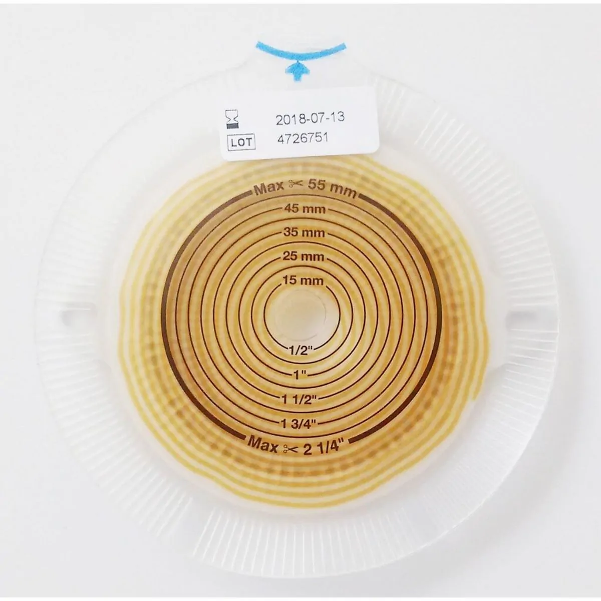 Placa Espiral 60mm (10-55mm) - Alterna 5un - Coloplast 17720 - 17720cx