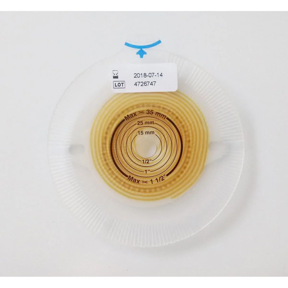 Placa Espiral 40mm (10-35mm) Alterna 5un - Coloplast 17716 - 17716cx