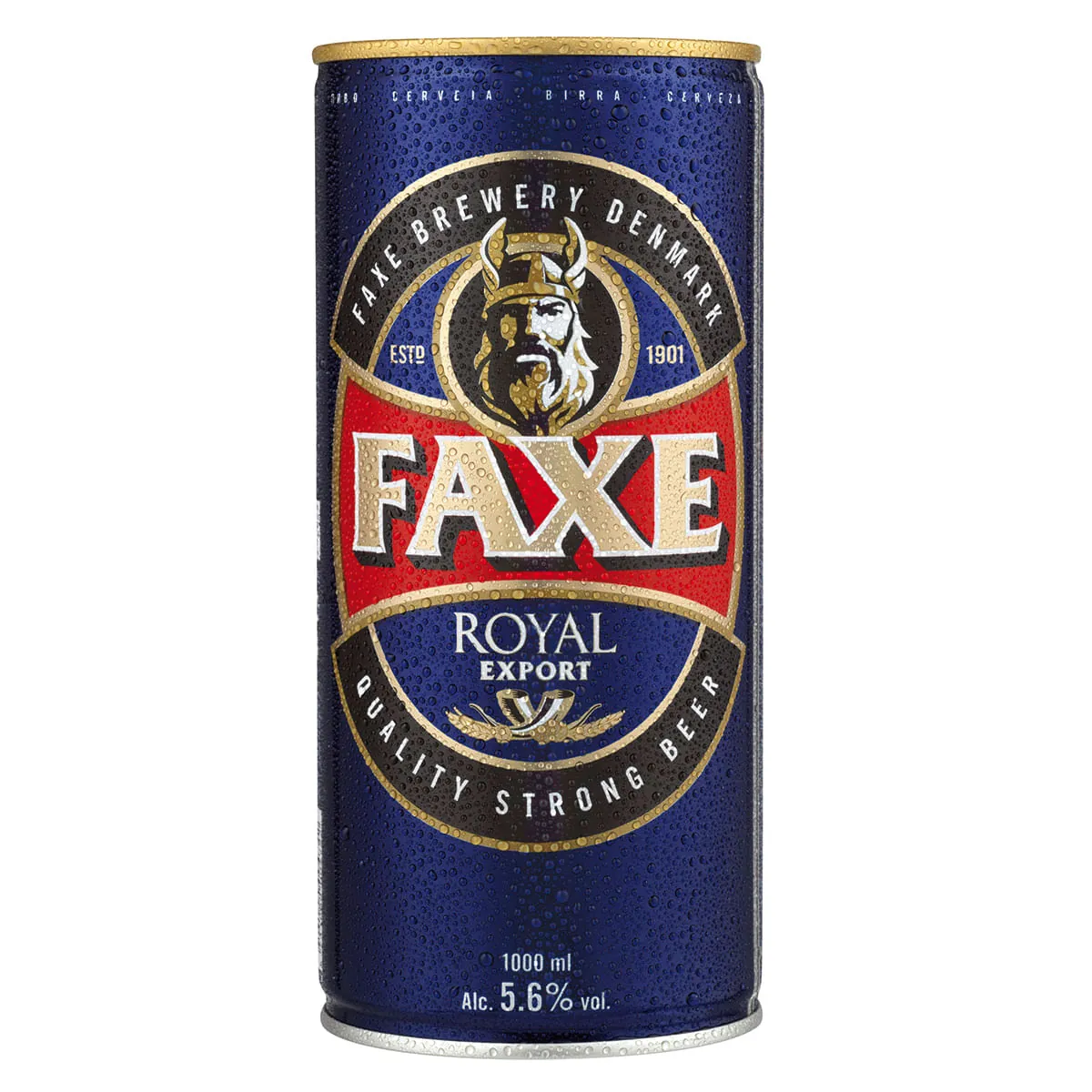 Cerveja Faxe Premium Dortmunder American Lager 1000ml