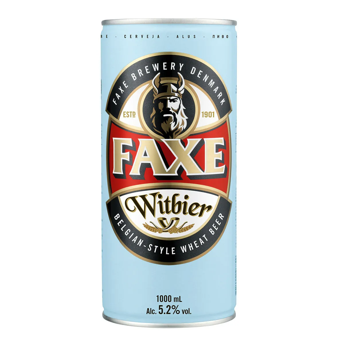 Cerveja Faxe Witbier Premium Ale 1 Litro