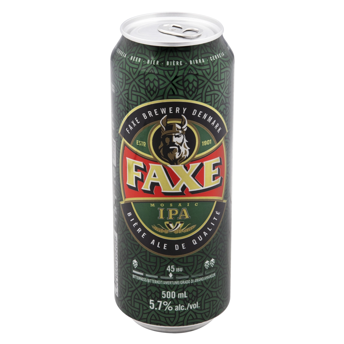 Cerveja Dinamarquesa FAXE Ipa Lata 500ml