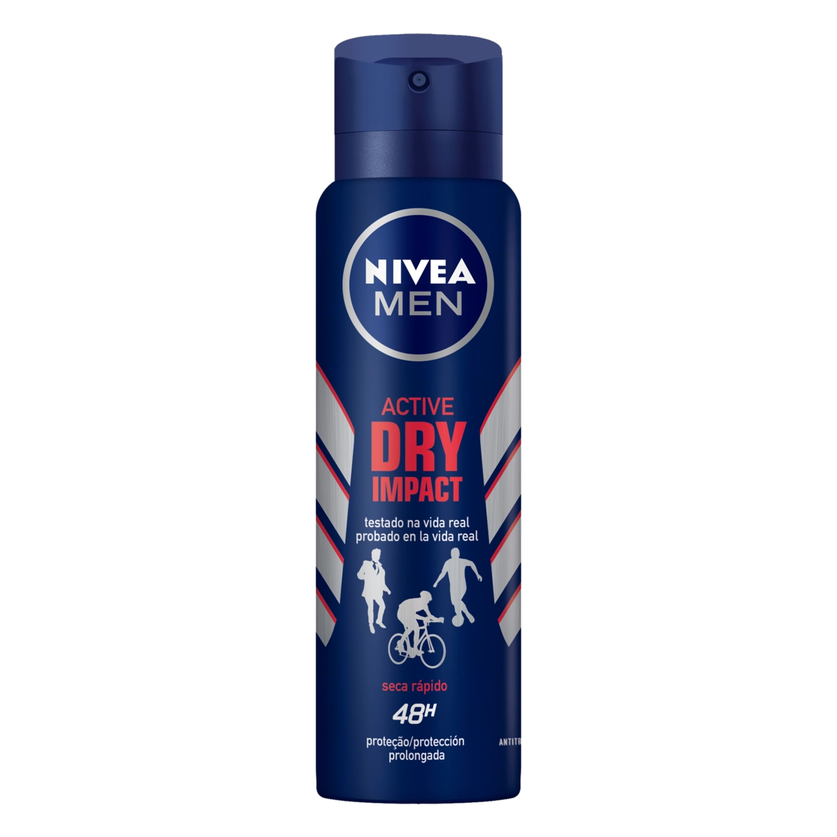 Antitranspirante Aerossol Antibacteriano Nivea Men Silver Protect 150ml Spray