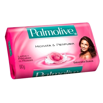 Sabonete Palmolive Leite E Pétalas De Rosas