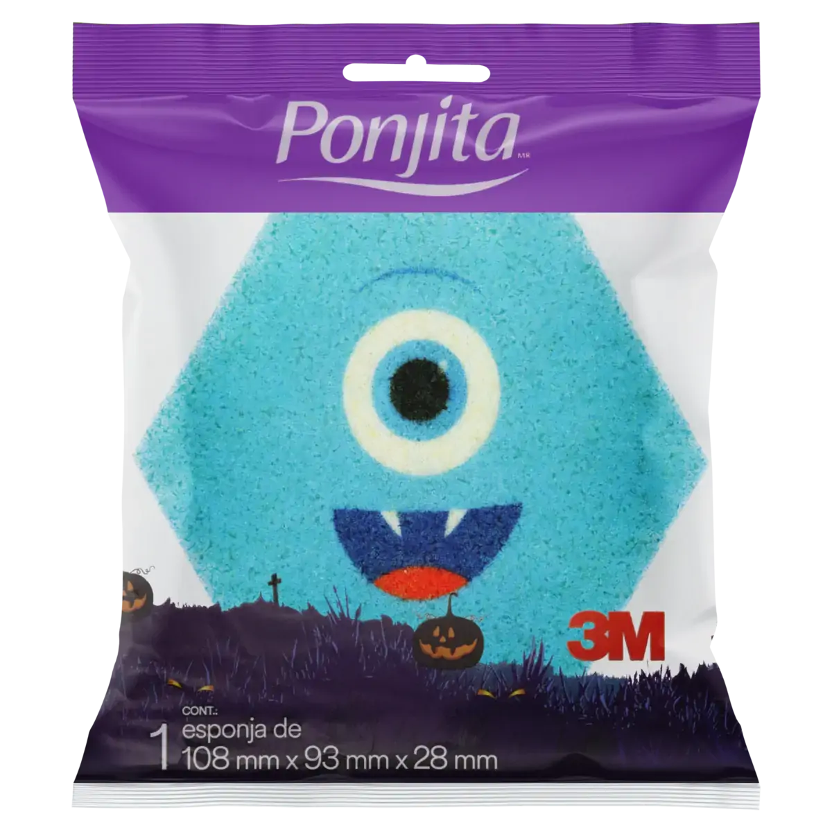 Esponja Para Banho Monstros Ponjita