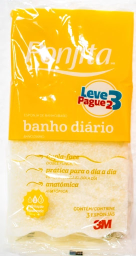 Esponja P/ Banho Ponjita L3 P2 Rh0002280677