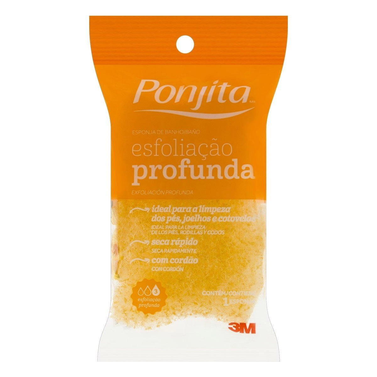 Esponja Para Banho Ponjita Esfoliante