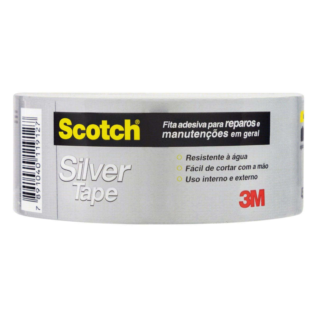 Fita Adesiva Scotch Silver Tape 45mm X 25m