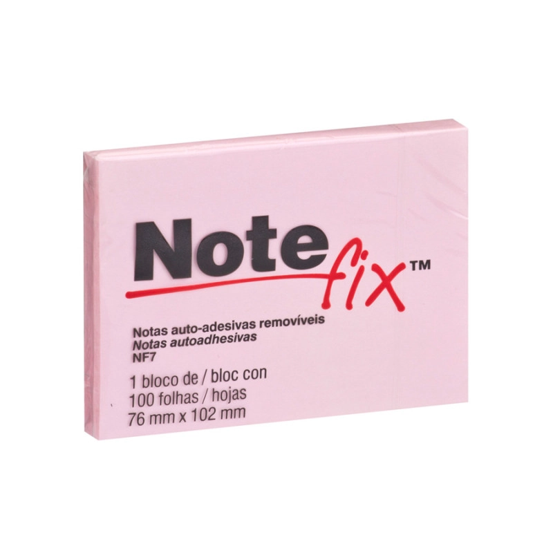 Notefix Nfx7 Rosa 100f 76x102mm