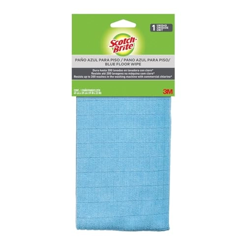 Super Pano De Chão Azul Scotch Brite 49cm X 59cm