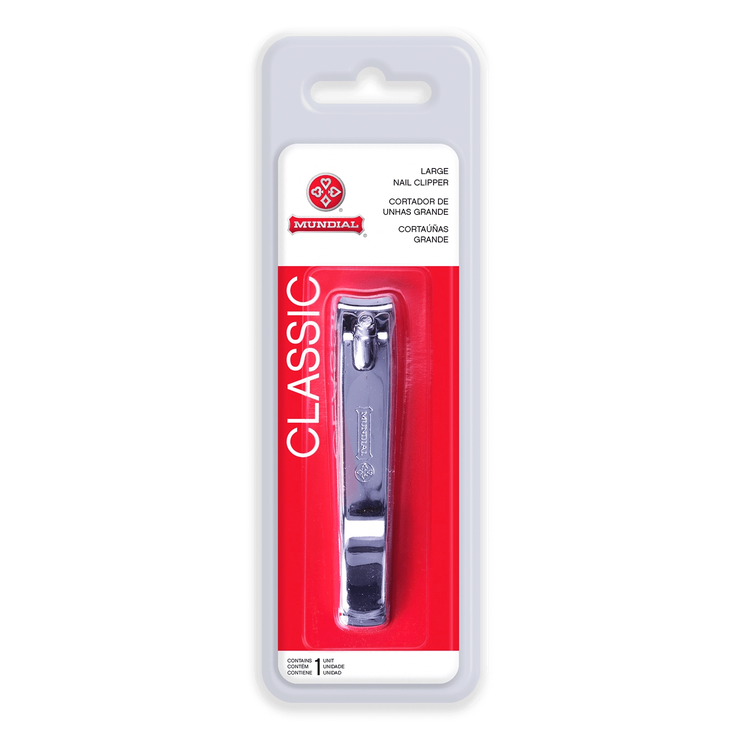 Cortador Para Unhas Classic Mundial Personal Care Grande