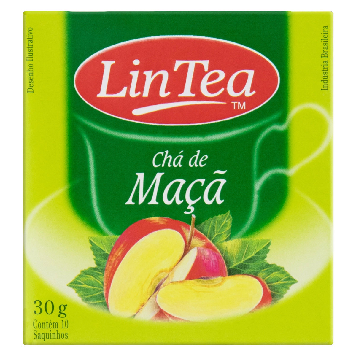 Chá Maçã Lin Tea Caixa 30g 10 Unidades