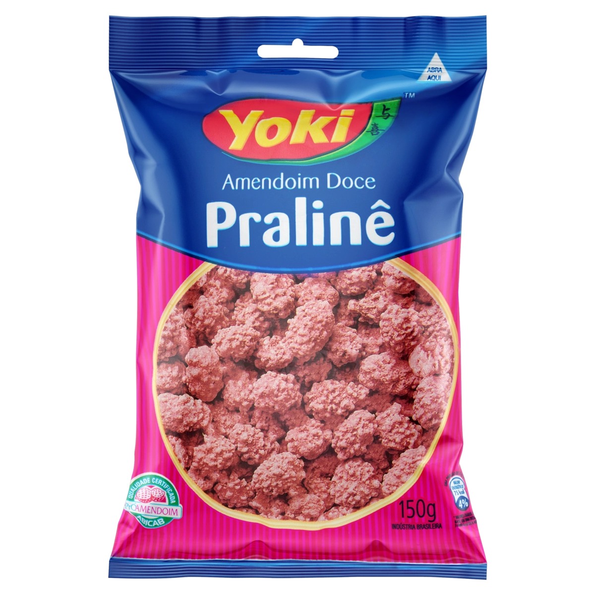 Amendoim Pralinê Yoki Pacote 150g