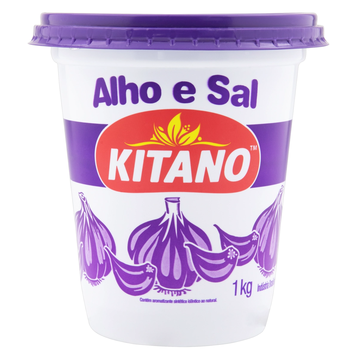 Tempero Alho E Sal Kitano Pote 1kg