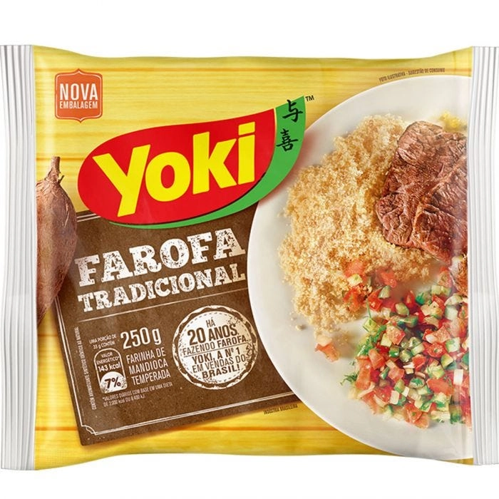 Farofa Pronta Yoki 300 Gr Suav