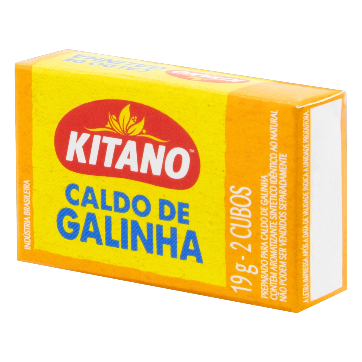 Caldo Tablete Galinha Kitano Caixa 19g 2 Unidades