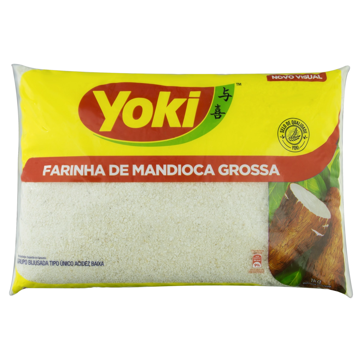 Farinha De Mandioca Tipo único Grossa Yoki Pacote 1kg