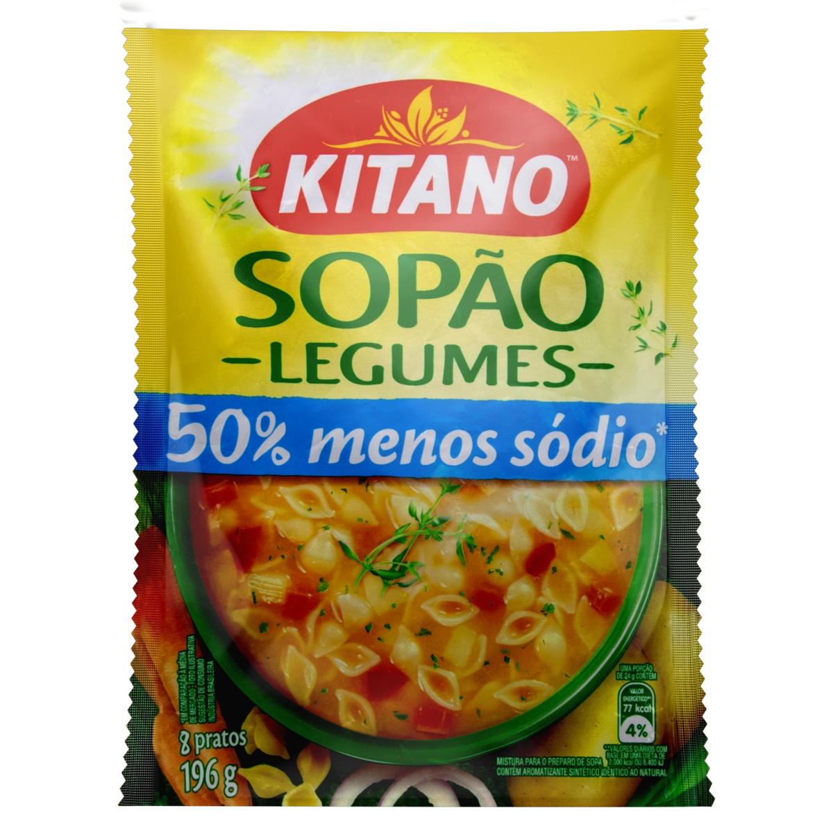Sopão Legumes Kitano Sachê 196g