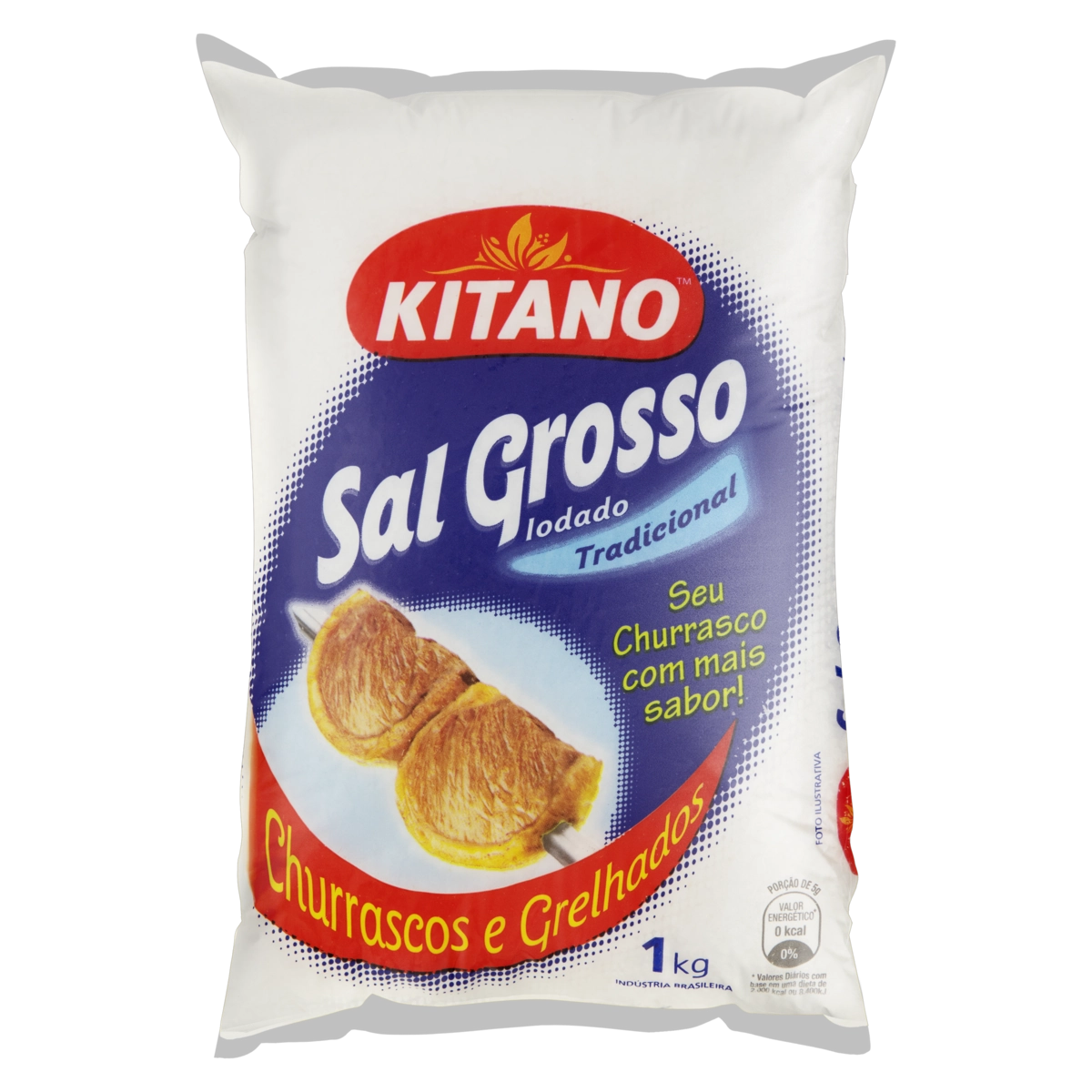 Sal Grosso Tradicional Kitano Pacote 1kg