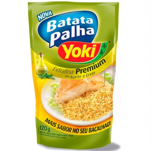 Batata Palha Extrafina Yoki Sachê 120g