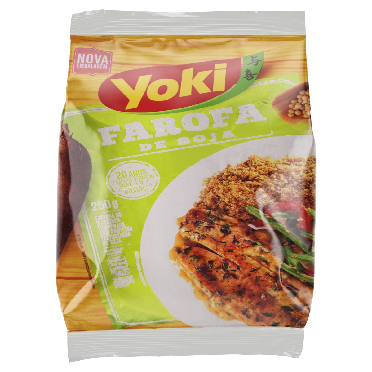 Farofa De Soja Yoki Pacote 250g
