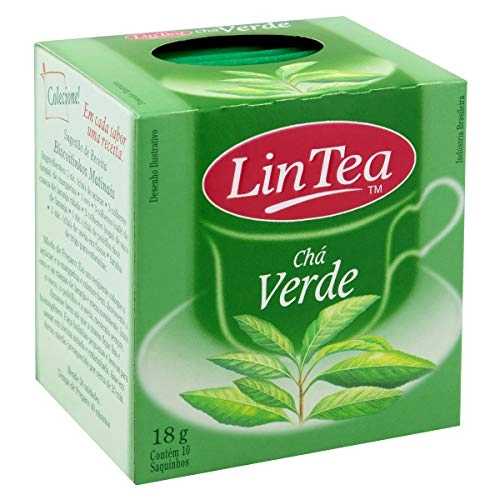 Chá Verde Lin Tea Caixa 18g 10 Unidades