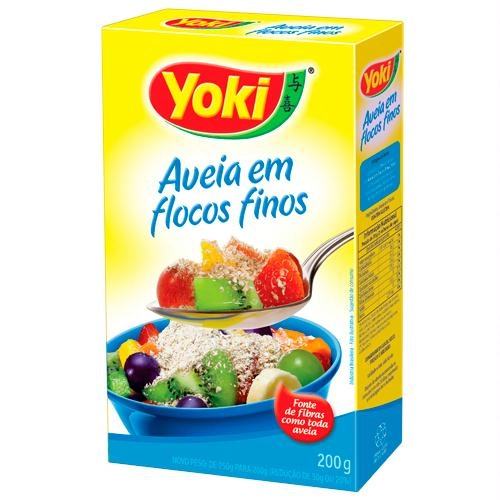 Aveia Em Flocos Finos Yoki Caixa 170g