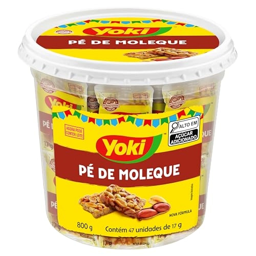 Pé De Moleque Yoki Pote 800g 47 Unidades