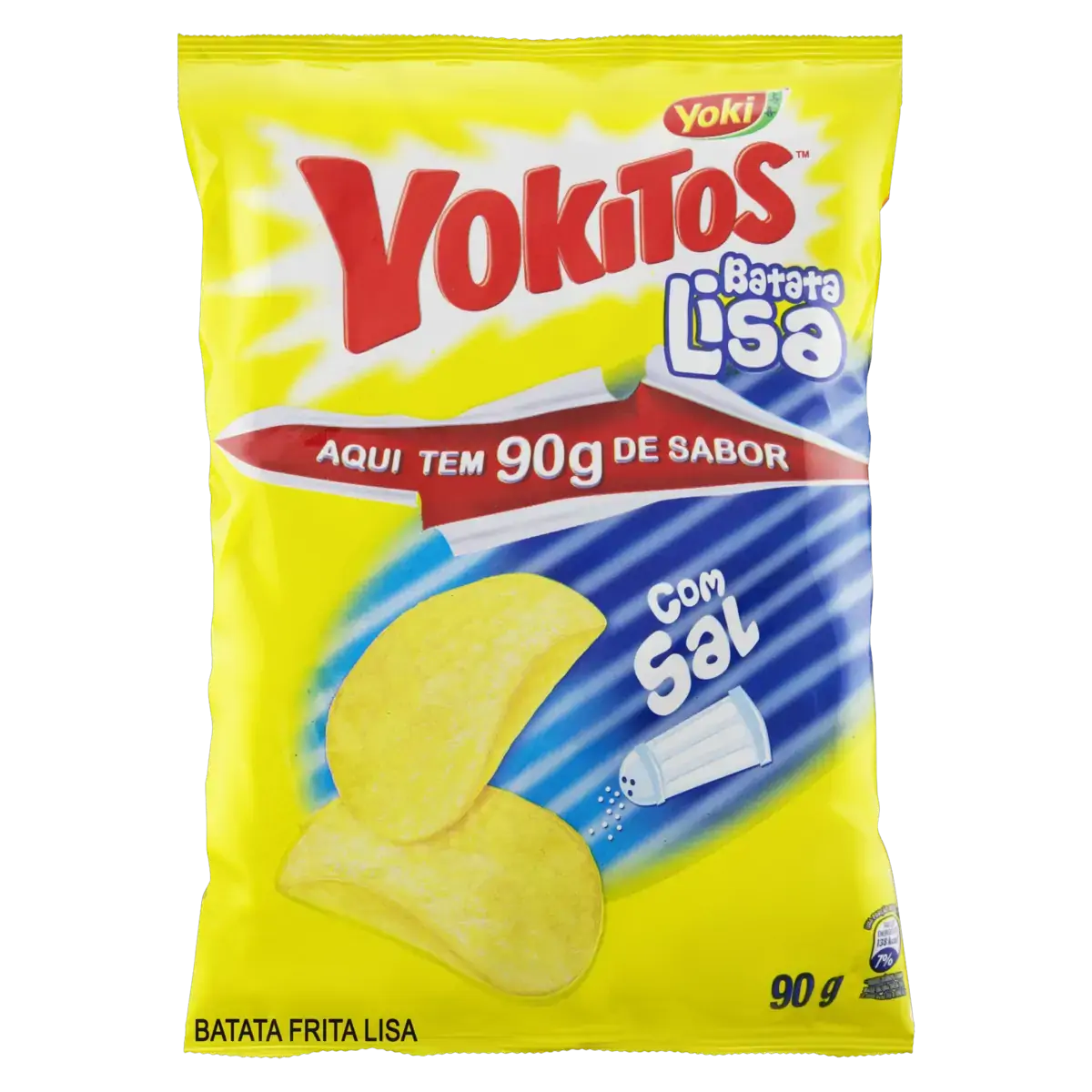 Batata Frita Lisa Yoki Yokitos Pacote 90g