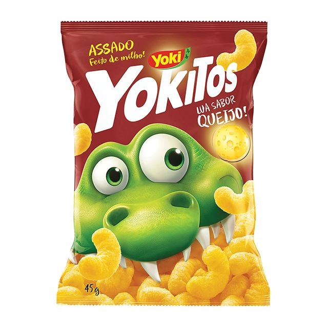 Salgadinho De Milho Lua Queijo Yoki Yokitos Pacote 45g