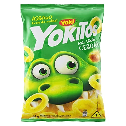 Salgadinho De Milho Anel Cebola Yoki Yokitos Pacote 54g