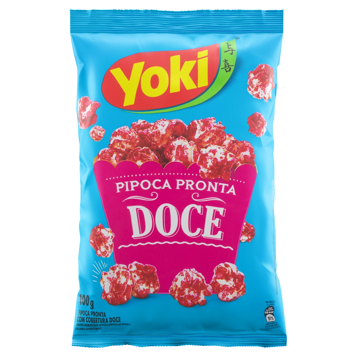 Pipoca Pronta Doce Yoki Pacote 100g