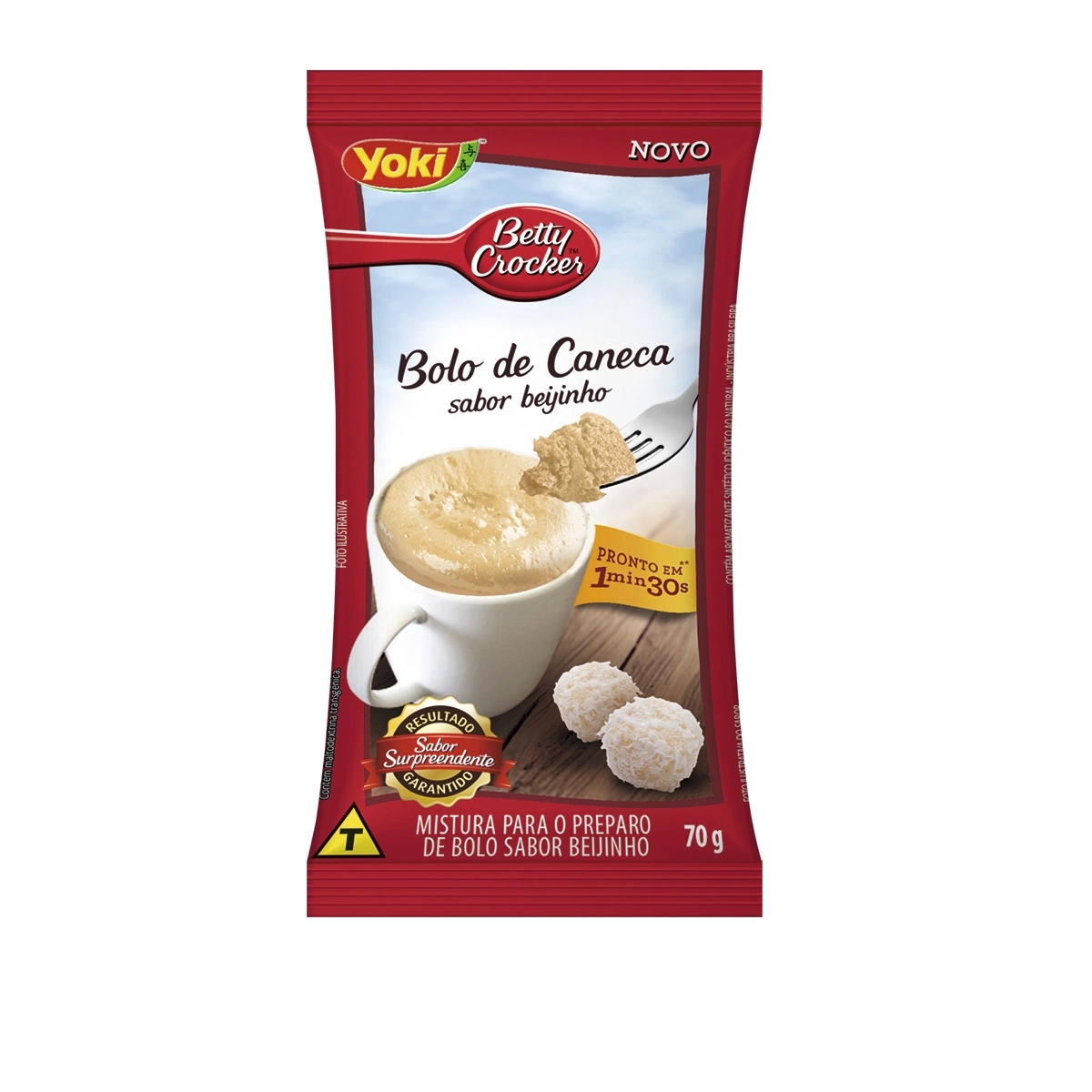 Bolo De Caneca Yoki Beijinho