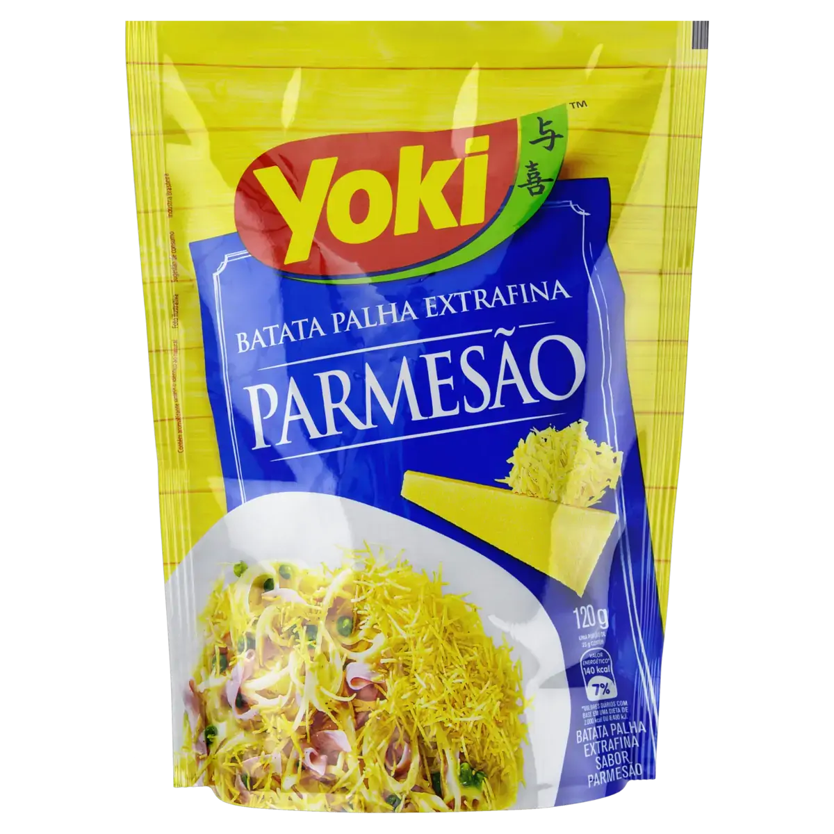 Batata Palha Extrafina Parmesão Yoki Sachê 120g