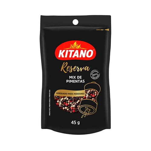 Mix De Pimenta Kitano Reserva Sachê 45g Refil