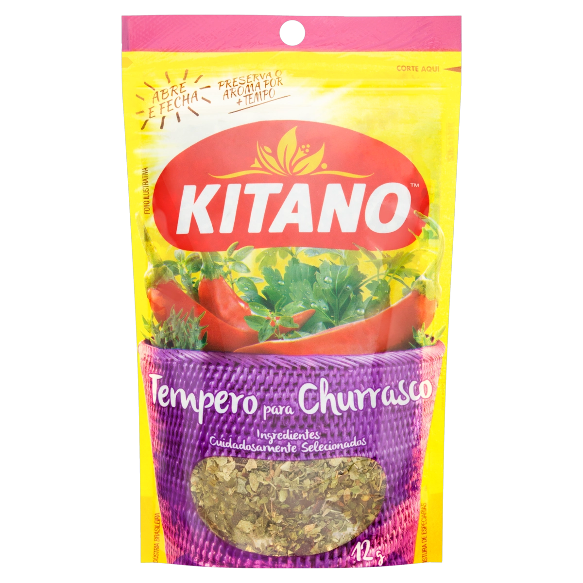 Especiarias Para Churrasco Kitano Pacote 12g