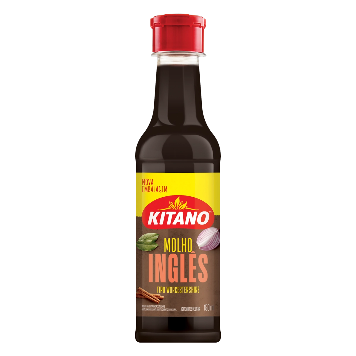 Molho Inglês Worcestershire Kitano Frasco 150ml