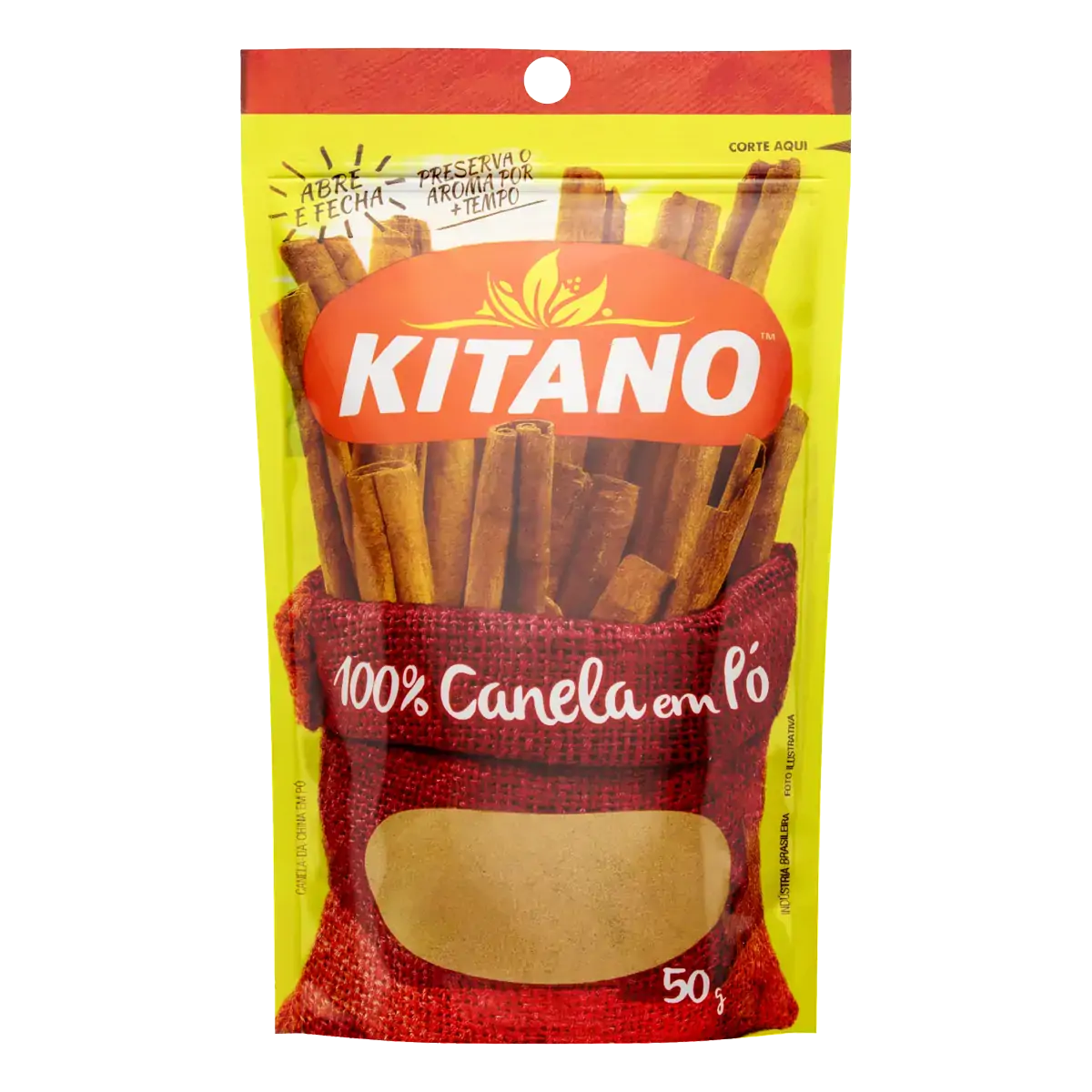 Canela Da China Pó Kitano Pouch 50g