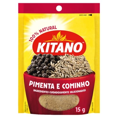 Pimenta E Cominho Kitano Pacote 15g