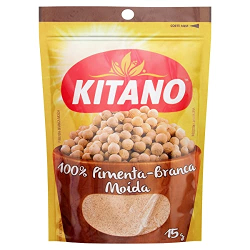 Pimenta Branca Moída Kitano Sachê 15g