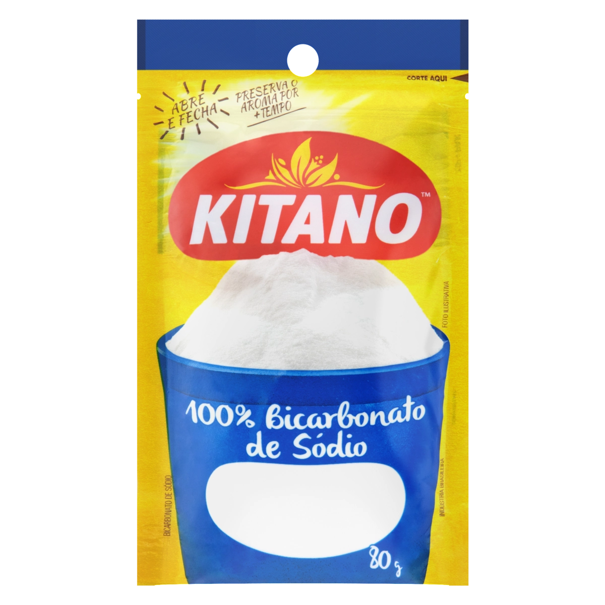 Bicarbonato De Sódio Kitano Pouch 80g