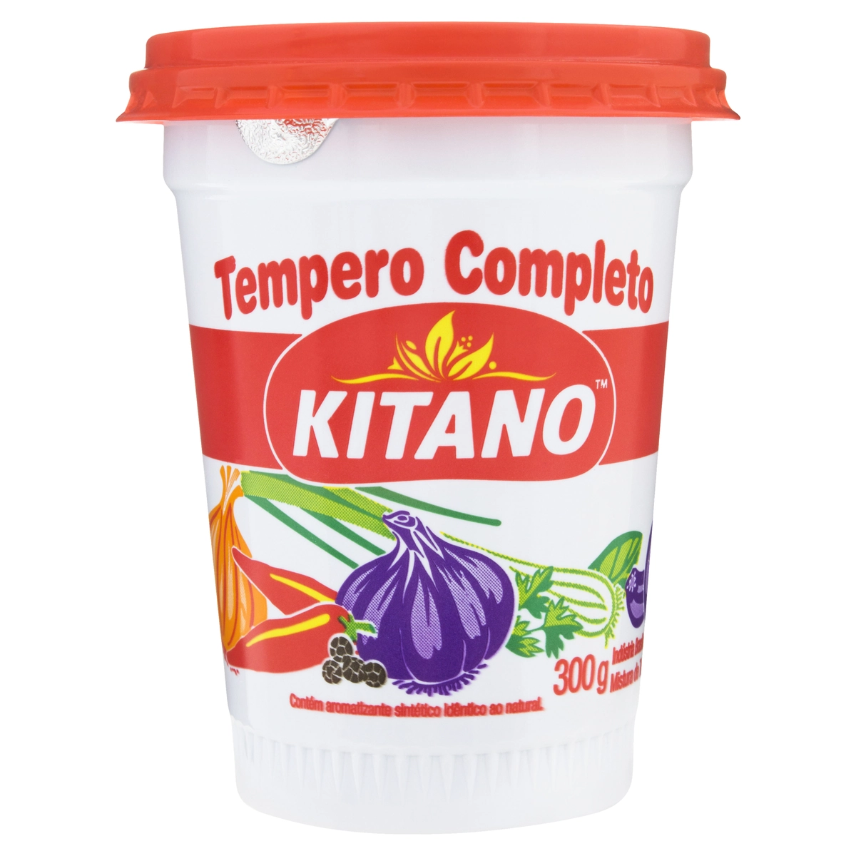 Tempero Completo Com Pimenta Kitano Pote 300g
