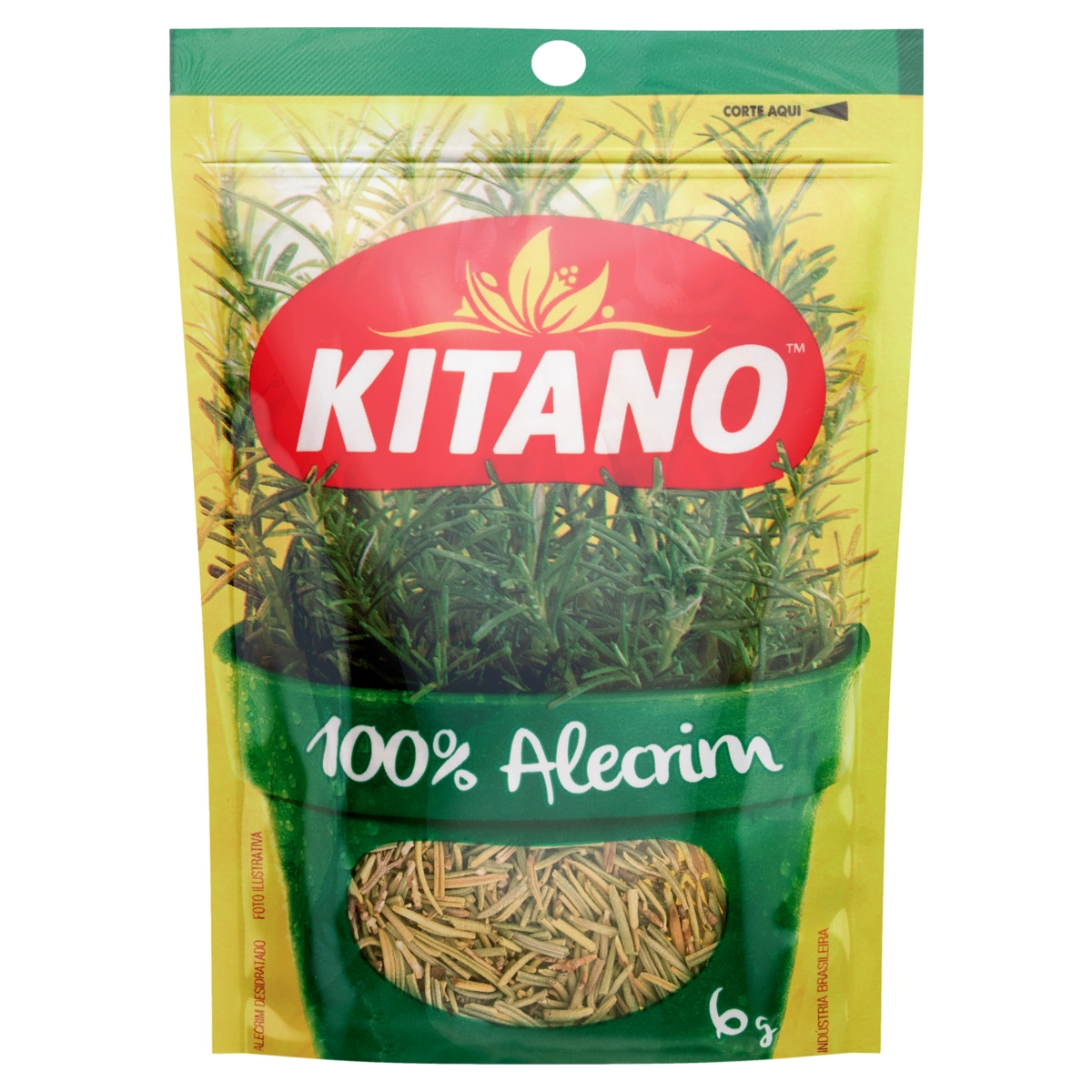 Alecrim Desidratado Kitano Pacote 6g