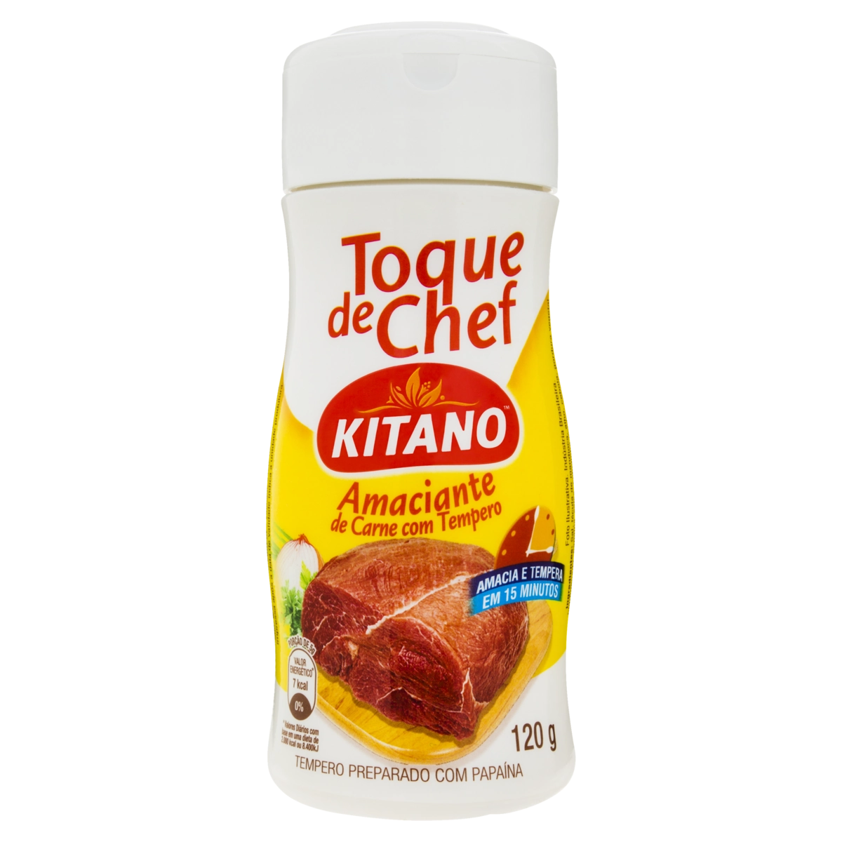 Amaciante De Carne Com Especiarias Kitano Toque De Chef Frasco 120g