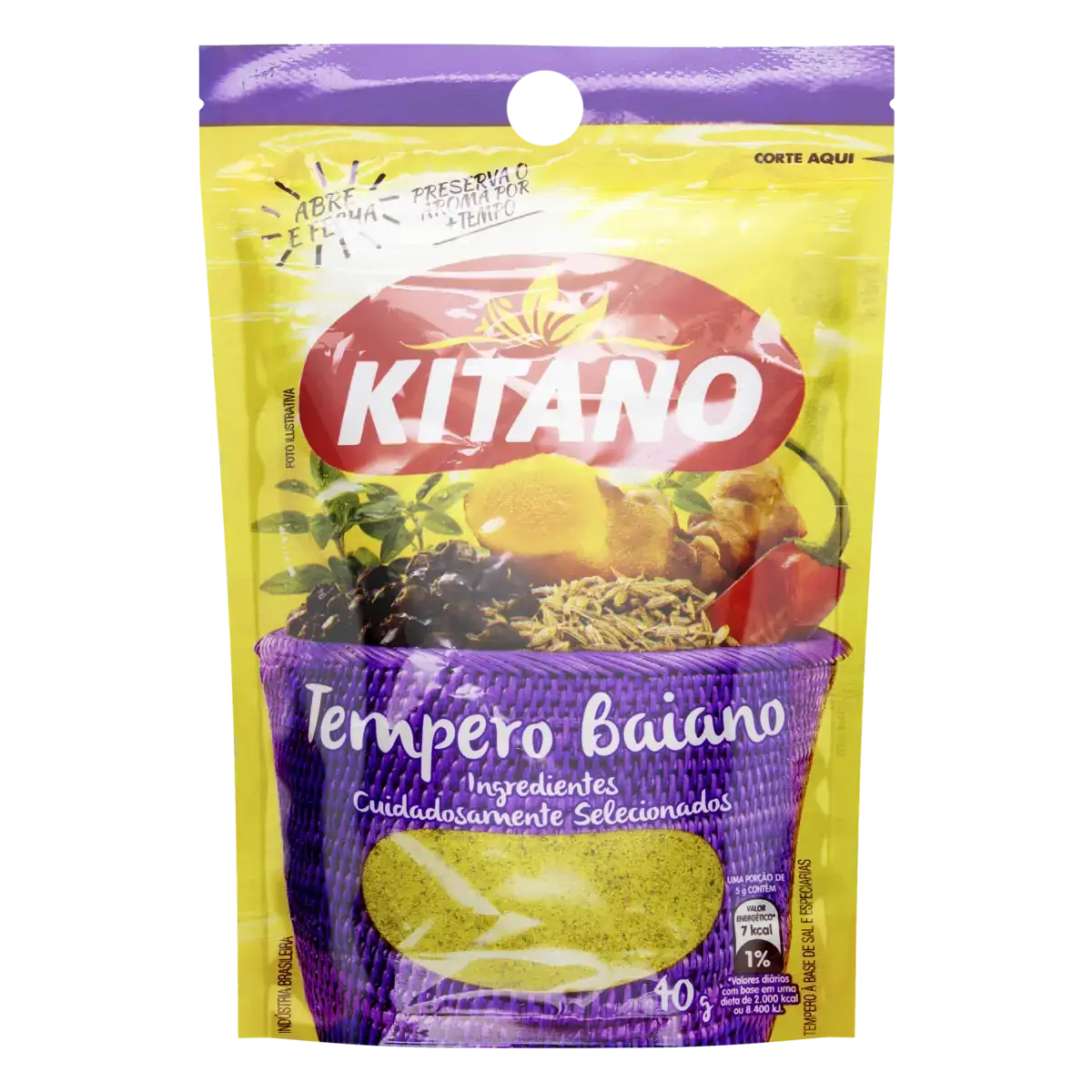 Tempero Baiano Kitano Pouch 40g
