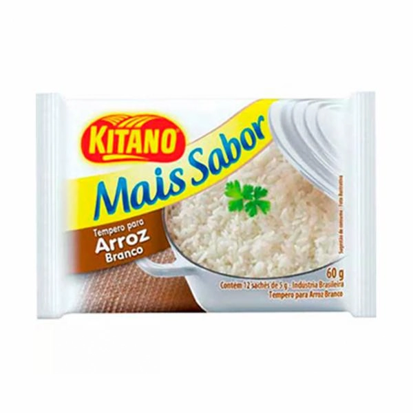 Tempero Kitano Mais Sabor Arroz 60g