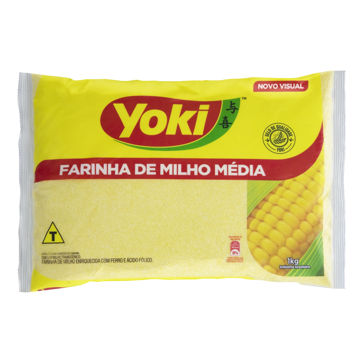 Farinha De Milho Média Yoki Pacote 1kg