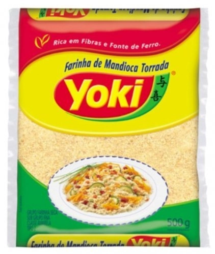 Farinha De Mandioca Tipo 1 Torrada Yoki Pacote 500g