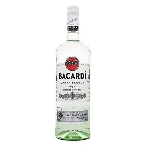 Rum Brasileiro Carta Branca Bacardi Garrafa 980ml