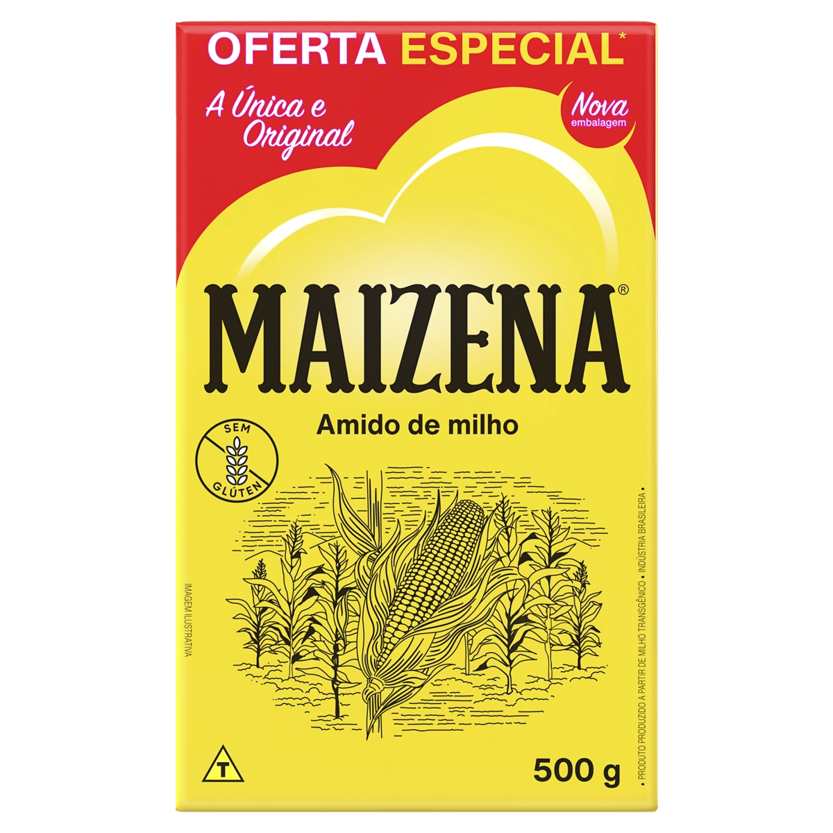Amido De Milho Maizena Caixa 500g Oferta Especial